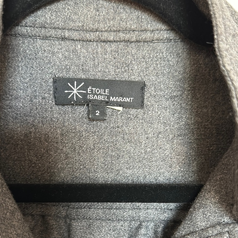 Isabel Marant Gray Women's Jacket - Picture 2 of 7
